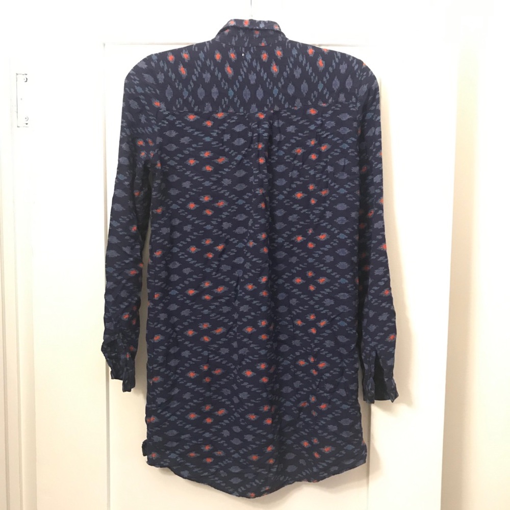 Ecoté patterned button up - Picture 2 of 5